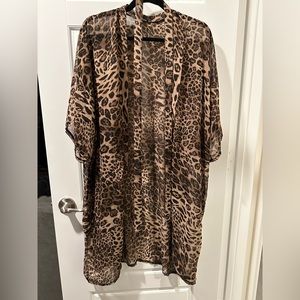 SHEIN sheer cardigan
